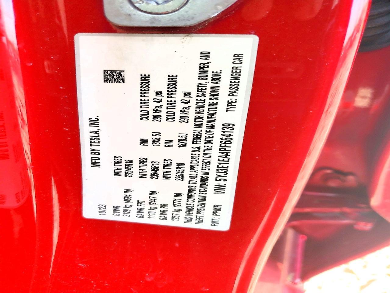 2023 Tesla Model 3 - zdjęcie 12