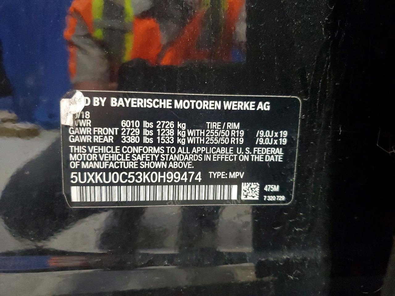 2019 BMW X6 Sdrive35I - zdjęcie 13