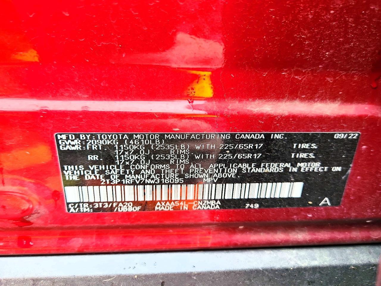 2022 Toyota Rav4 Xle - zdjęcie 14