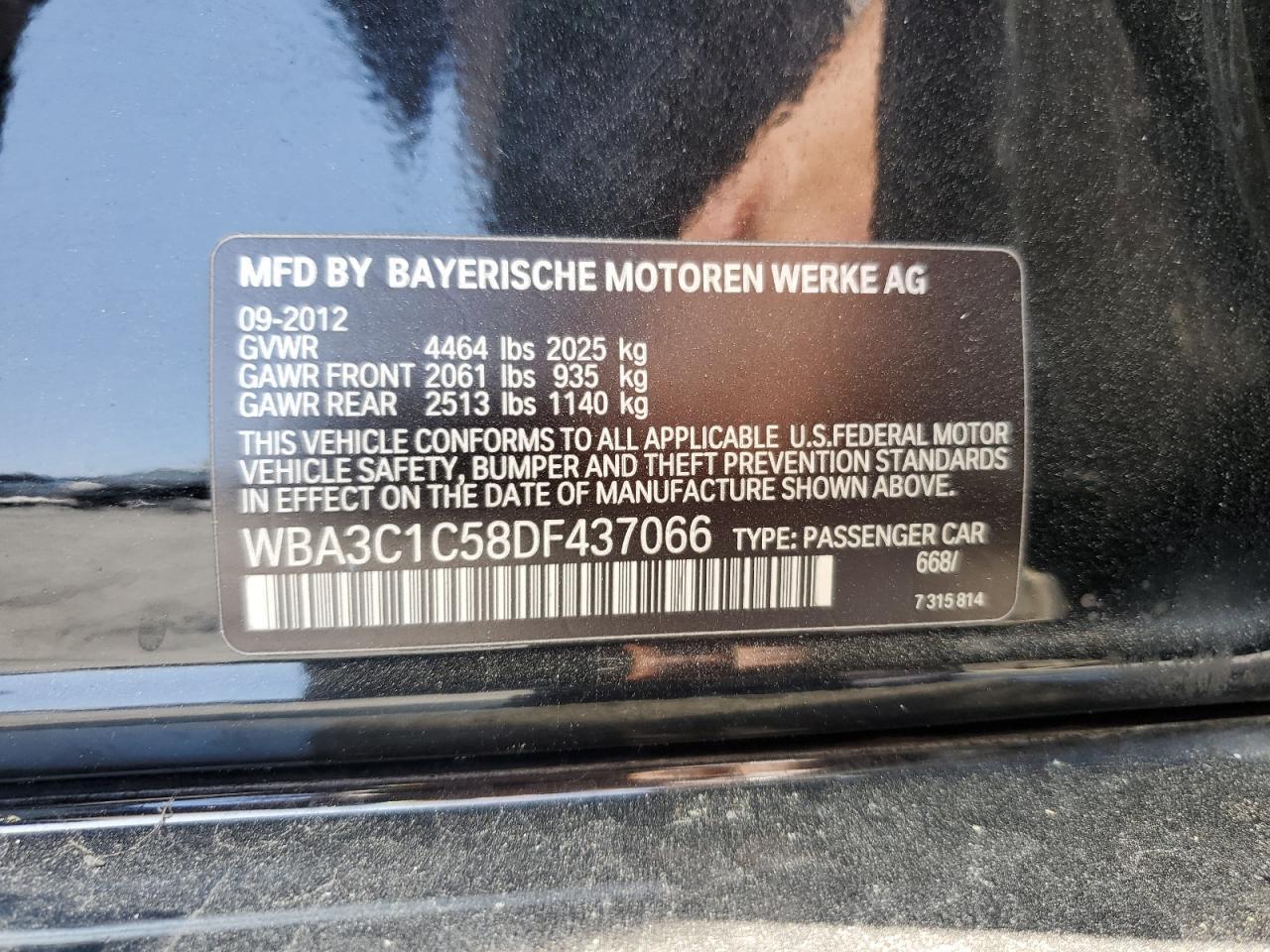 2013 BMW 328 I Sulev - zdjęcie 13
