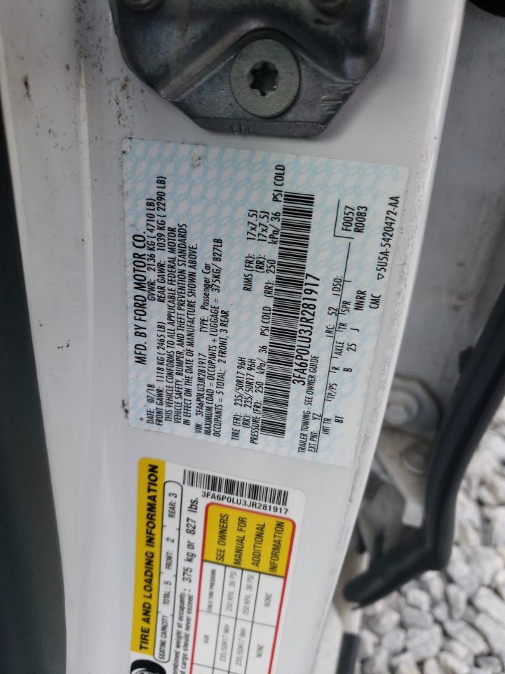 2018 Ford Fusion Se Hybrid - zdjęcie 12