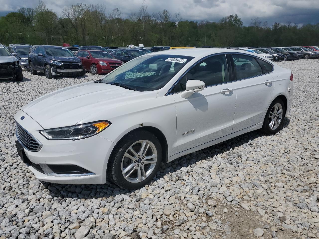 2018 Ford Fusion Se Hybrid - zdjęcie główne