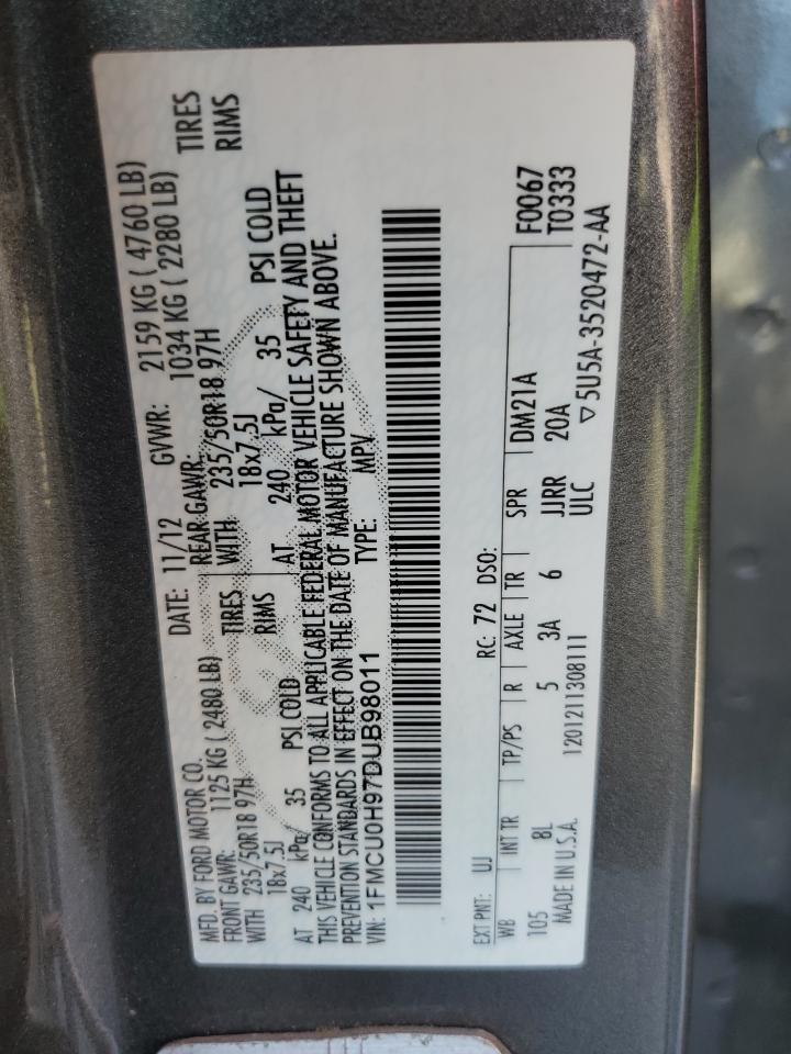 2013 Ford Escape Sel - zdjęcie 12