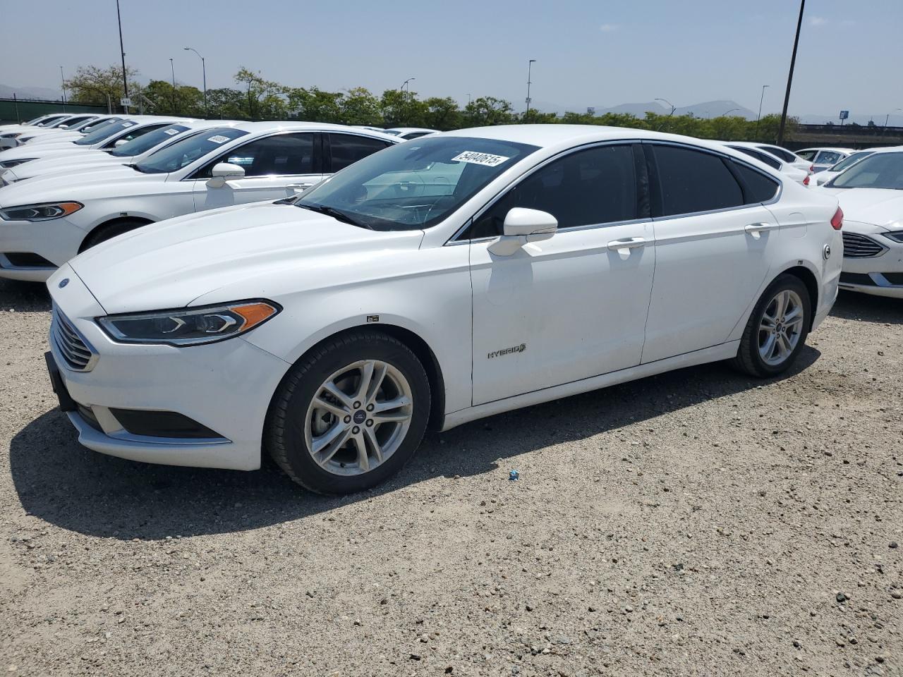 2018 Ford Fusion Se Hybrid - zdjęcie główne