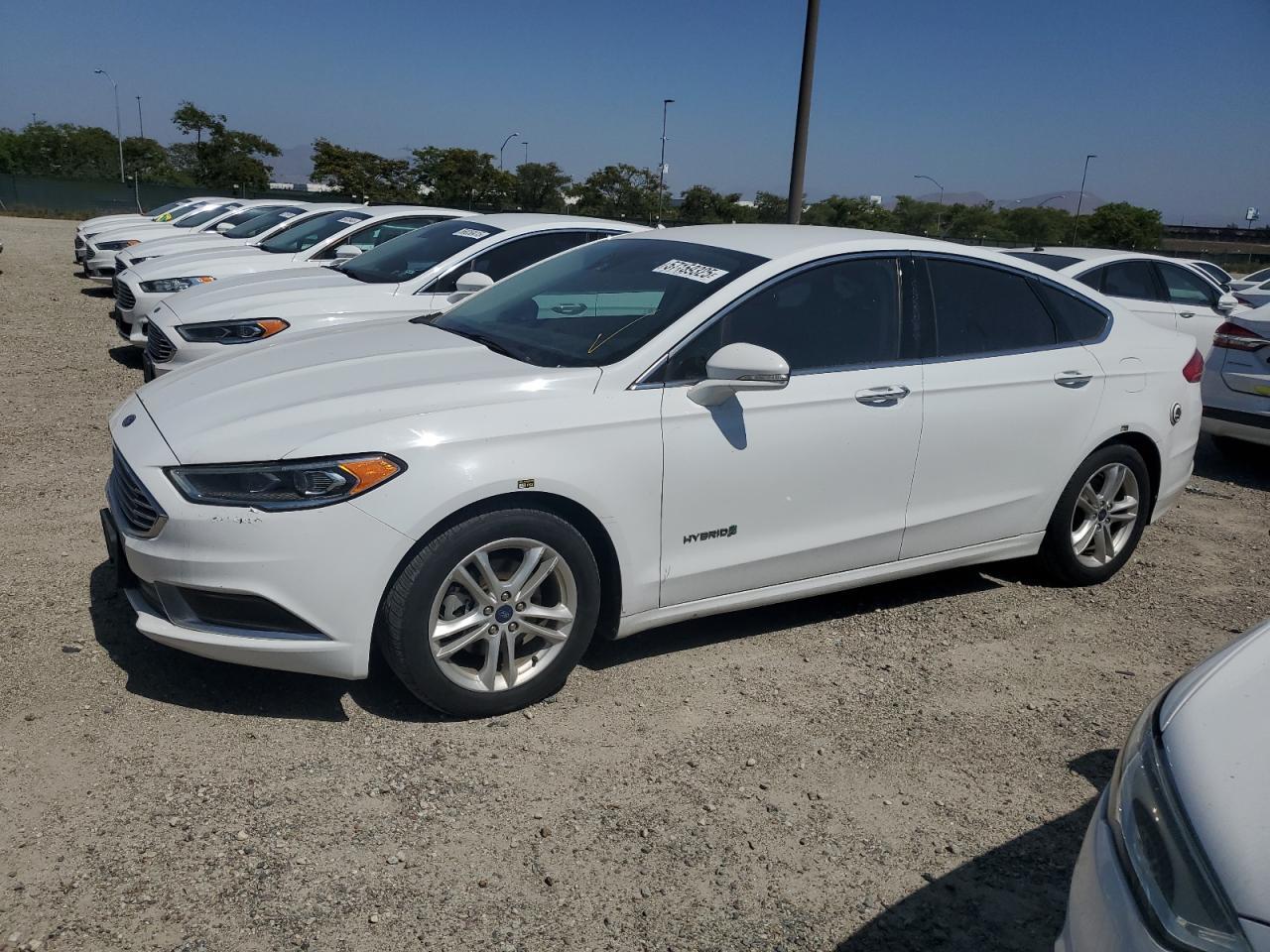 2018 Ford Fusion Se Hybrid - zdjęcie główne