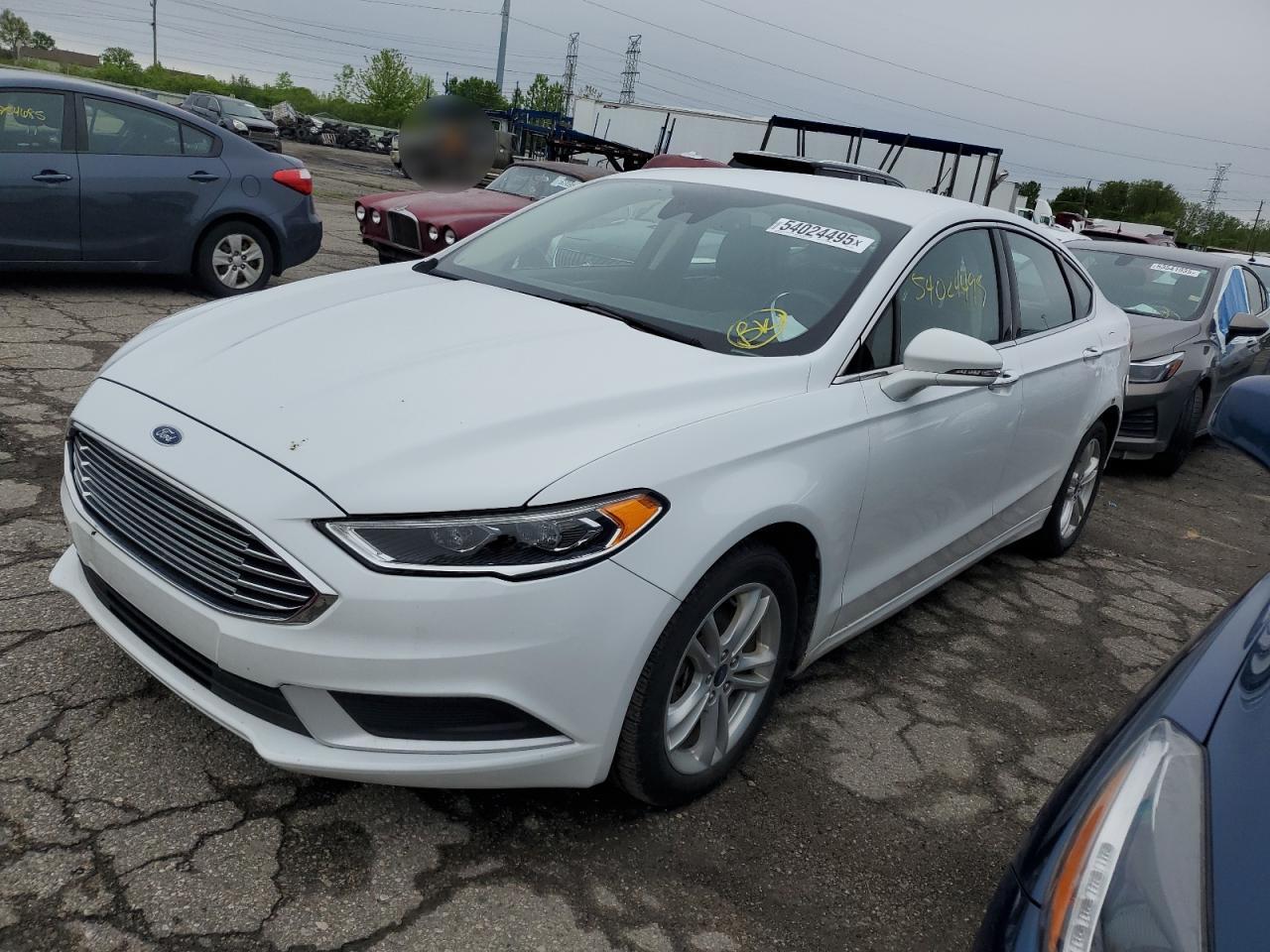2018 Ford Fusion Se Hybrid - zdjęcie główne