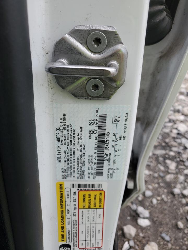 2019 Ford Fusion Se - zdjęcie 12