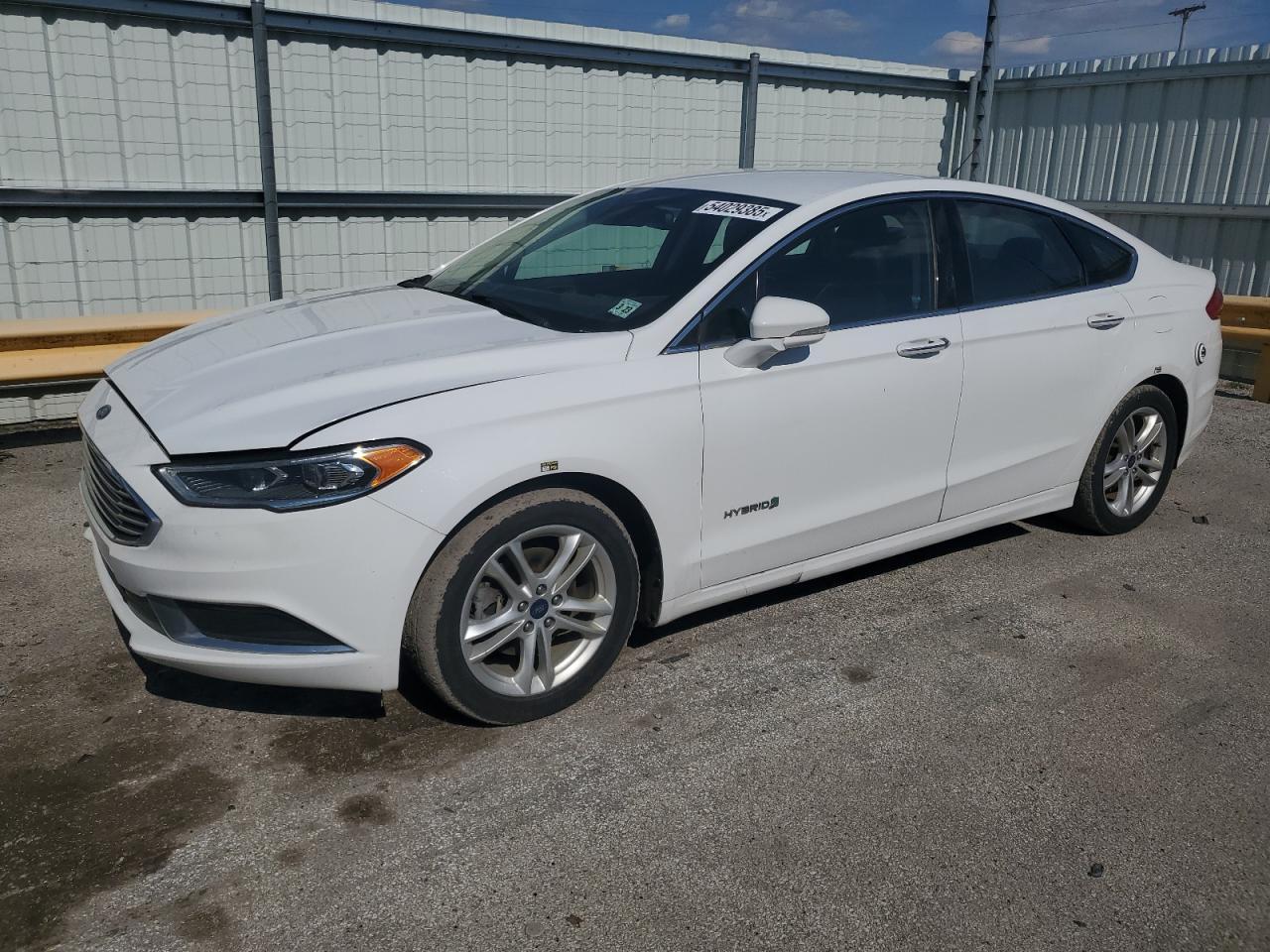 2018 Ford Fusion Se Hybrid - zdjęcie główne