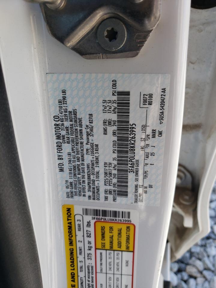 2019 Ford Fusion Se - zdjęcie 12