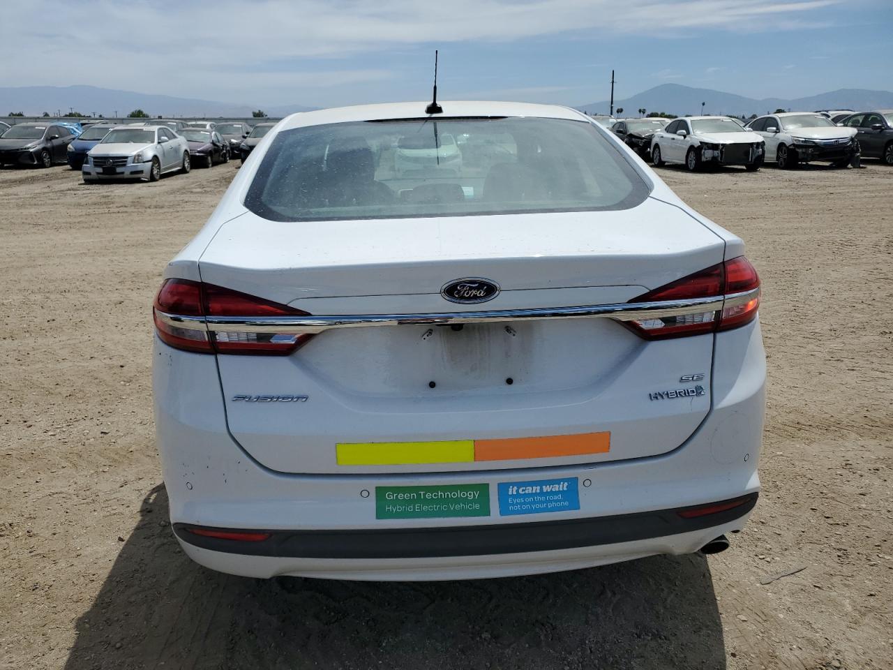2018 Ford Fusion Se Hybrid - zdjęcie 6