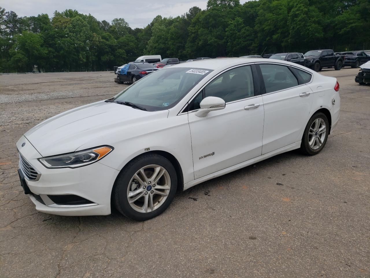 2018 Ford Fusion Se Hybrid - zdjęcie główne
