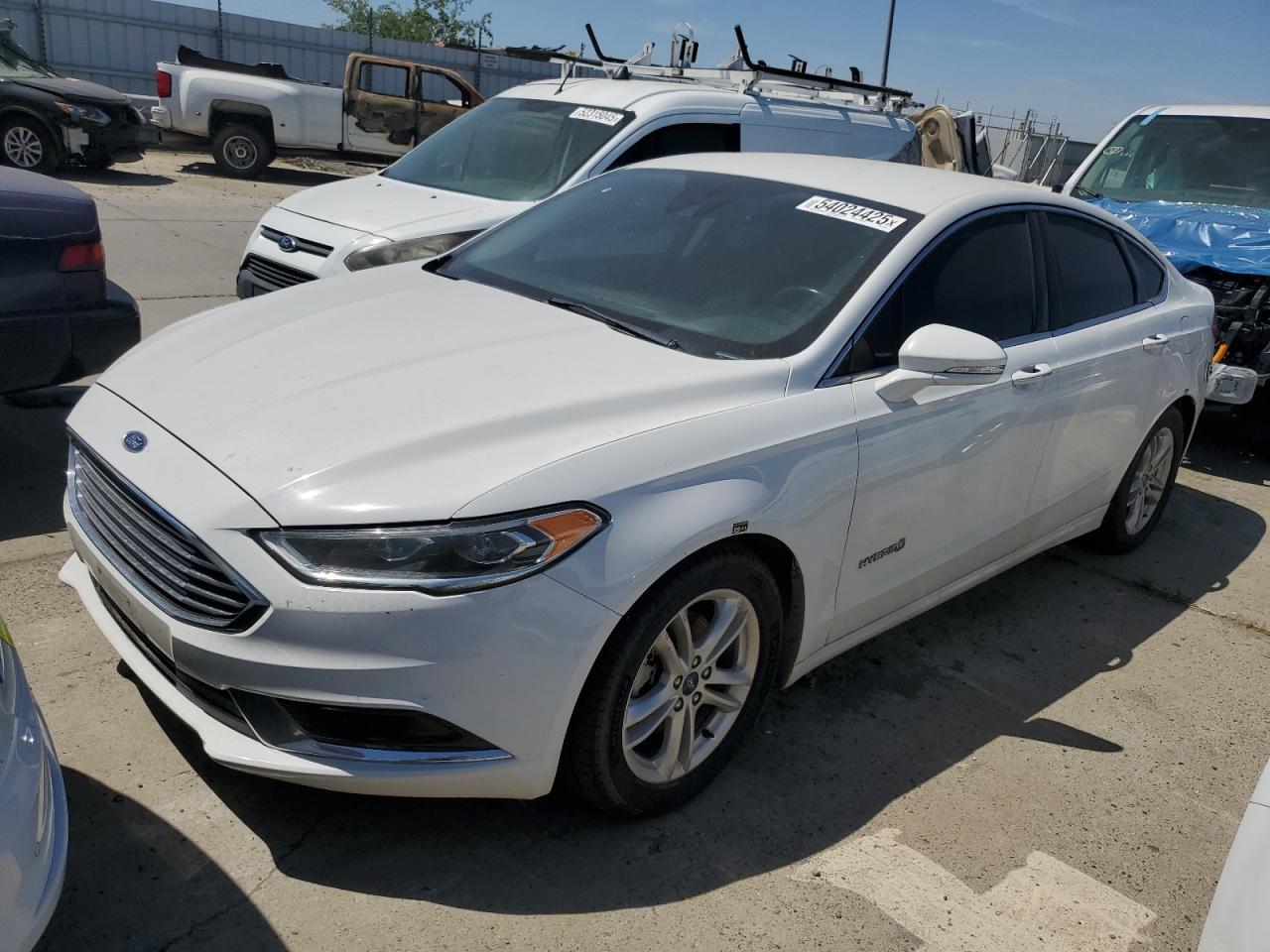 2018 Ford Fusion Se Hybrid - zdjęcie główne