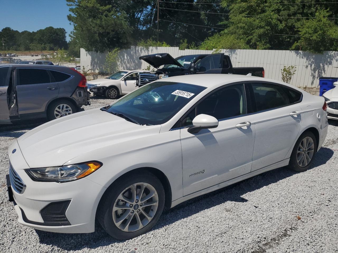2019 Ford Fusion Se - zdjęcie główne