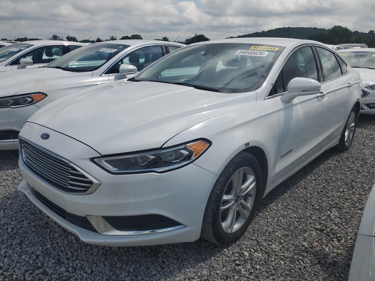 2018 Ford Fusion Se Hybrid - zdjęcie główne