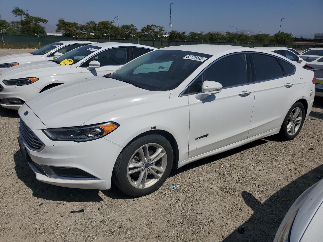 2018 Ford Fusion Se Hybrid - zdjęcie główne