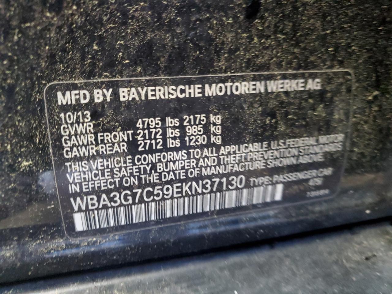 2014 BMW 328 Xi - zdjęcie 12