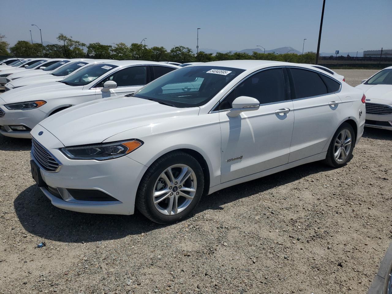 2018 Ford Fusion Se Hybrid - zdjęcie główne