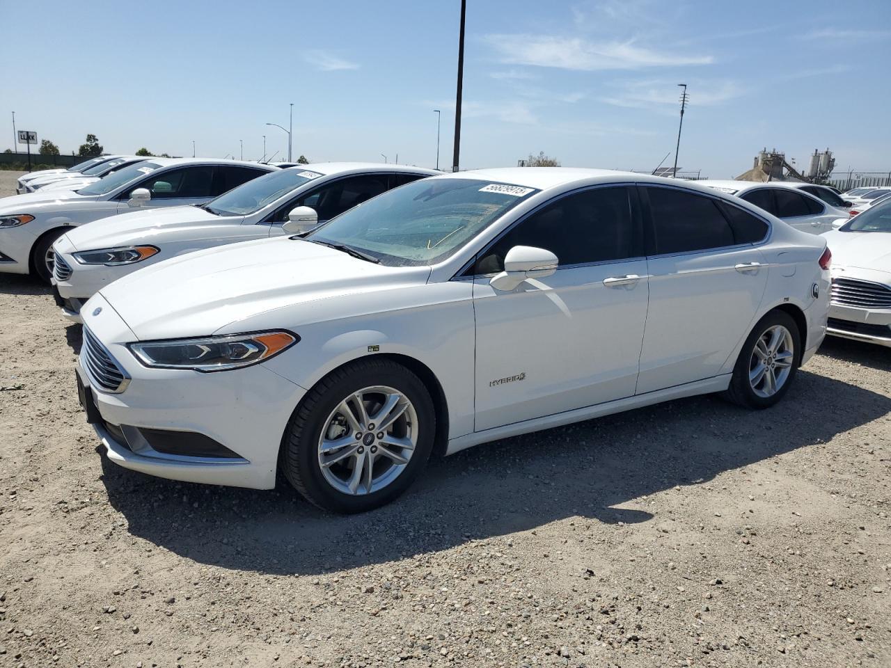 2018 Ford Fusion Se Hybrid - zdjęcie główne