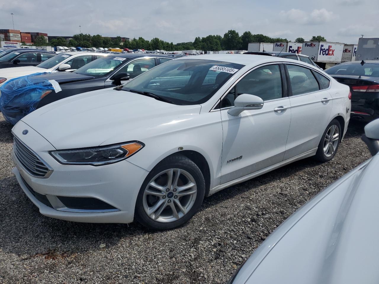 2018 Ford Fusion Se Hybrid - zdjęcie główne