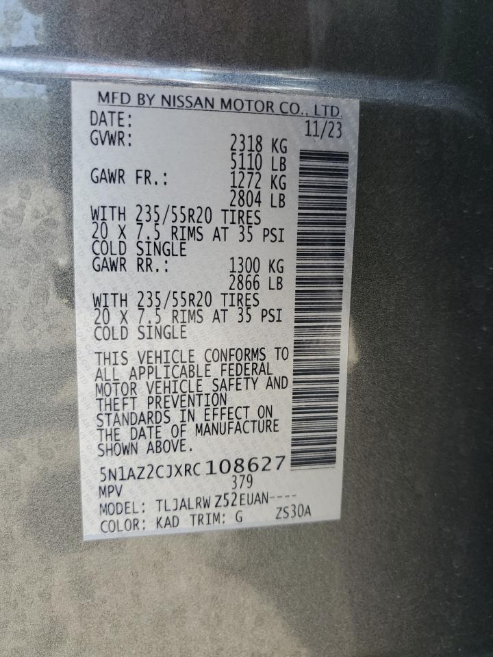 2024 Nissan Murano Sl - zdjęcie 13