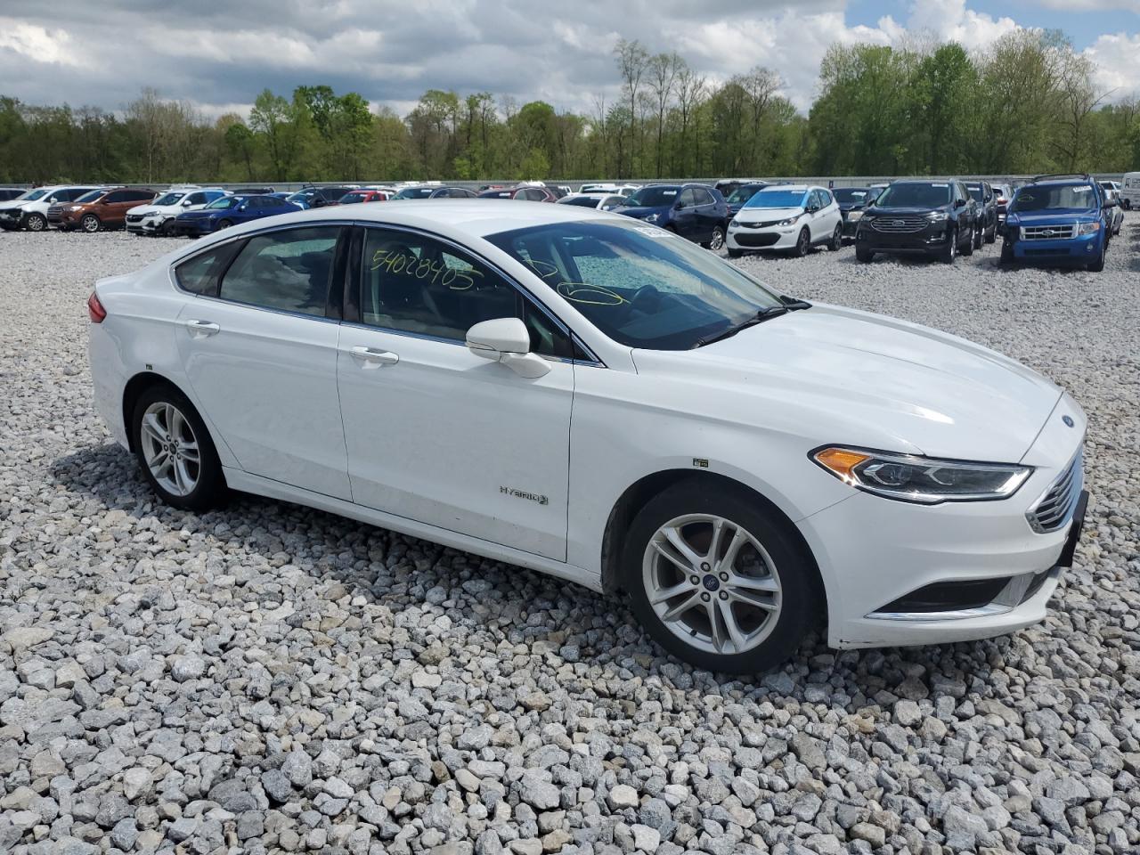 2018 Ford Fusion Se Hybrid - zdjęcie 4