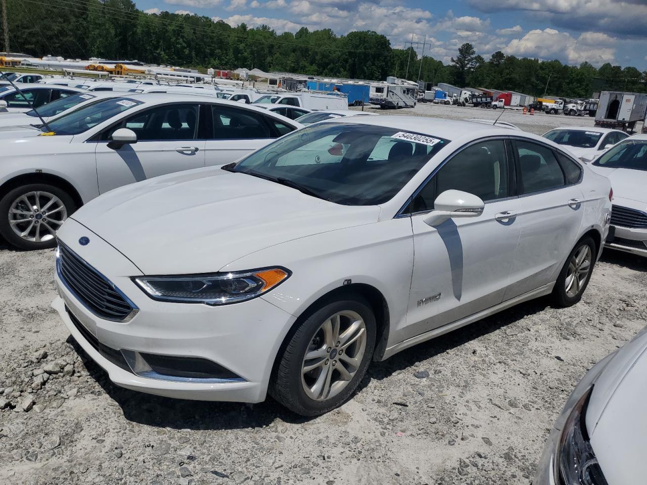 2018 Ford Fusion Se Hybrid - zdjęcie główne