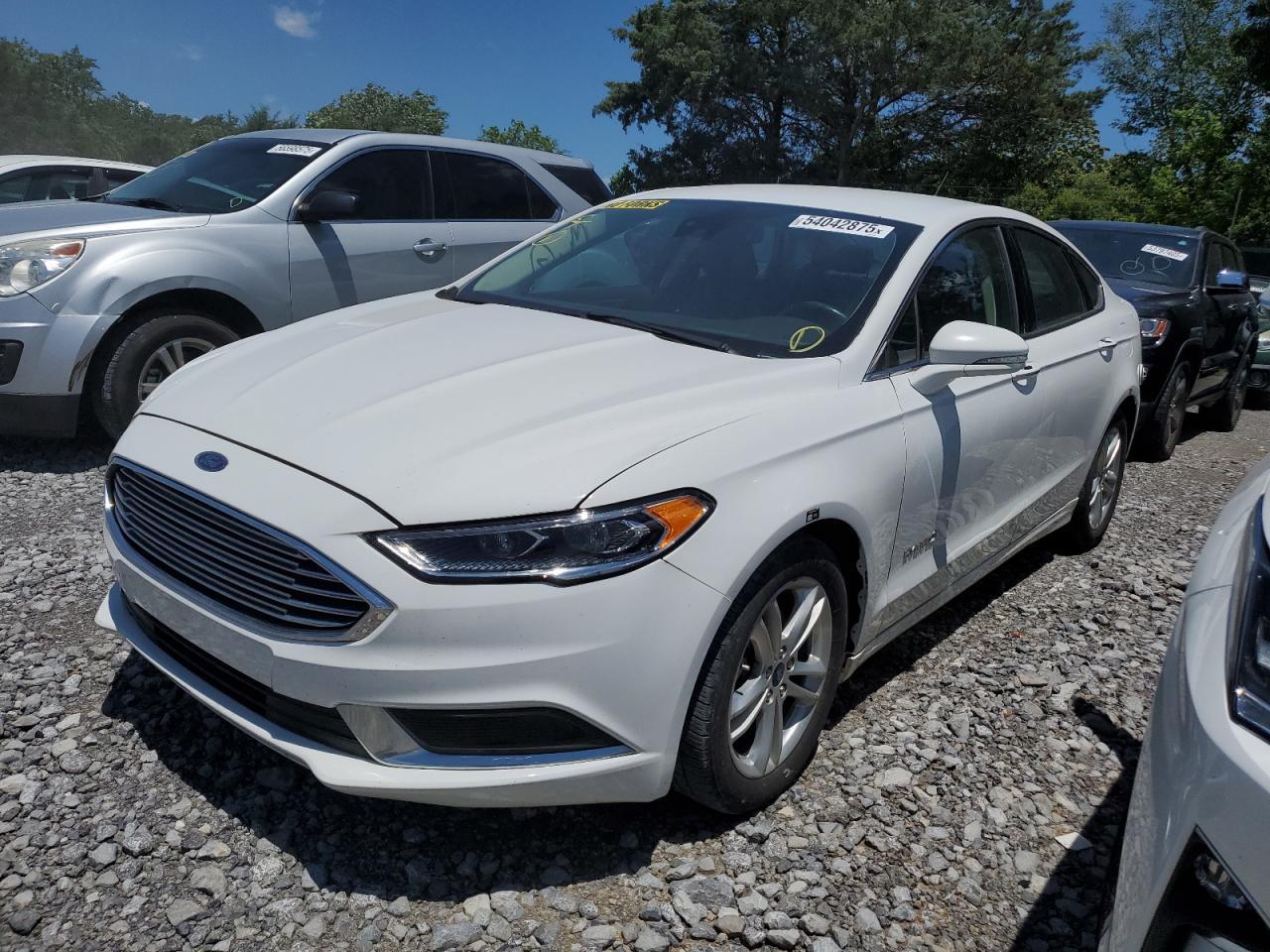 2018 Ford Fusion Se Hybrid - zdjęcie główne