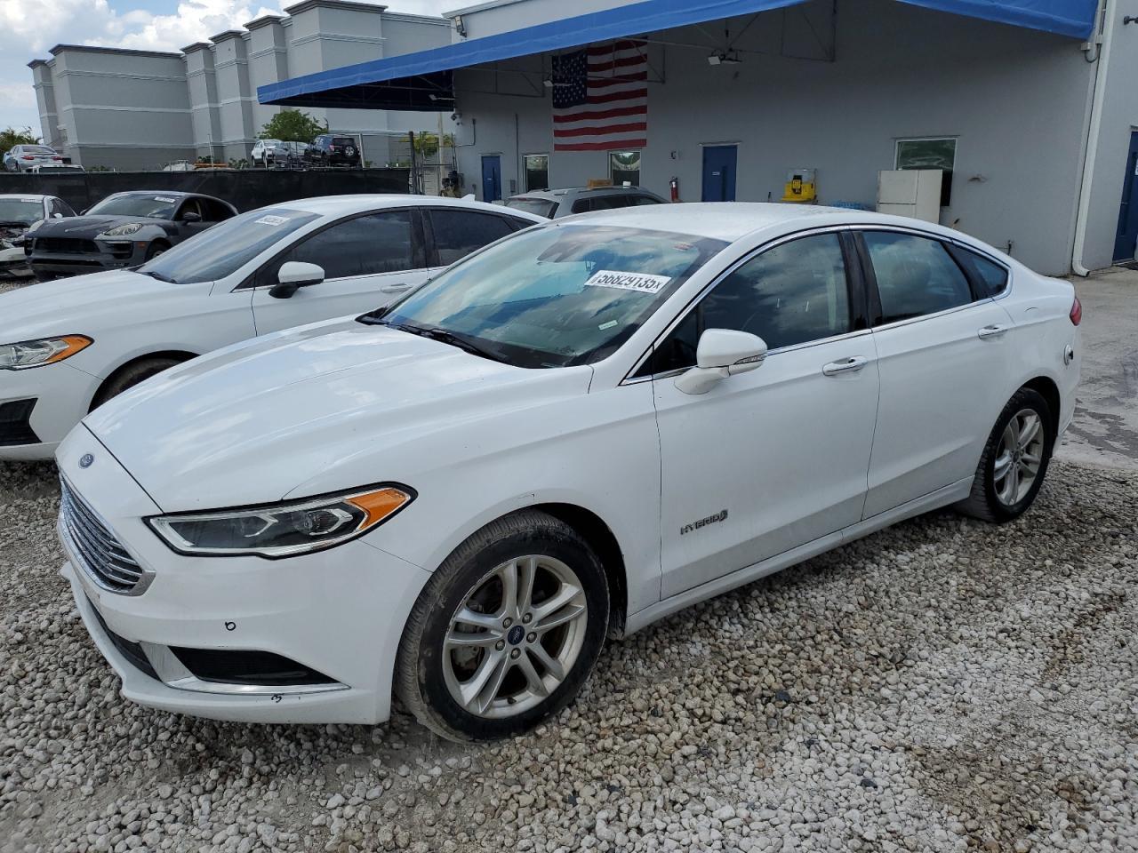 2018 Ford Fusion Se Hybrid - zdjęcie główne