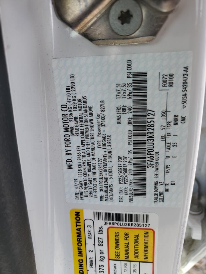 2019 Ford Fusion Se - zdjęcie 12