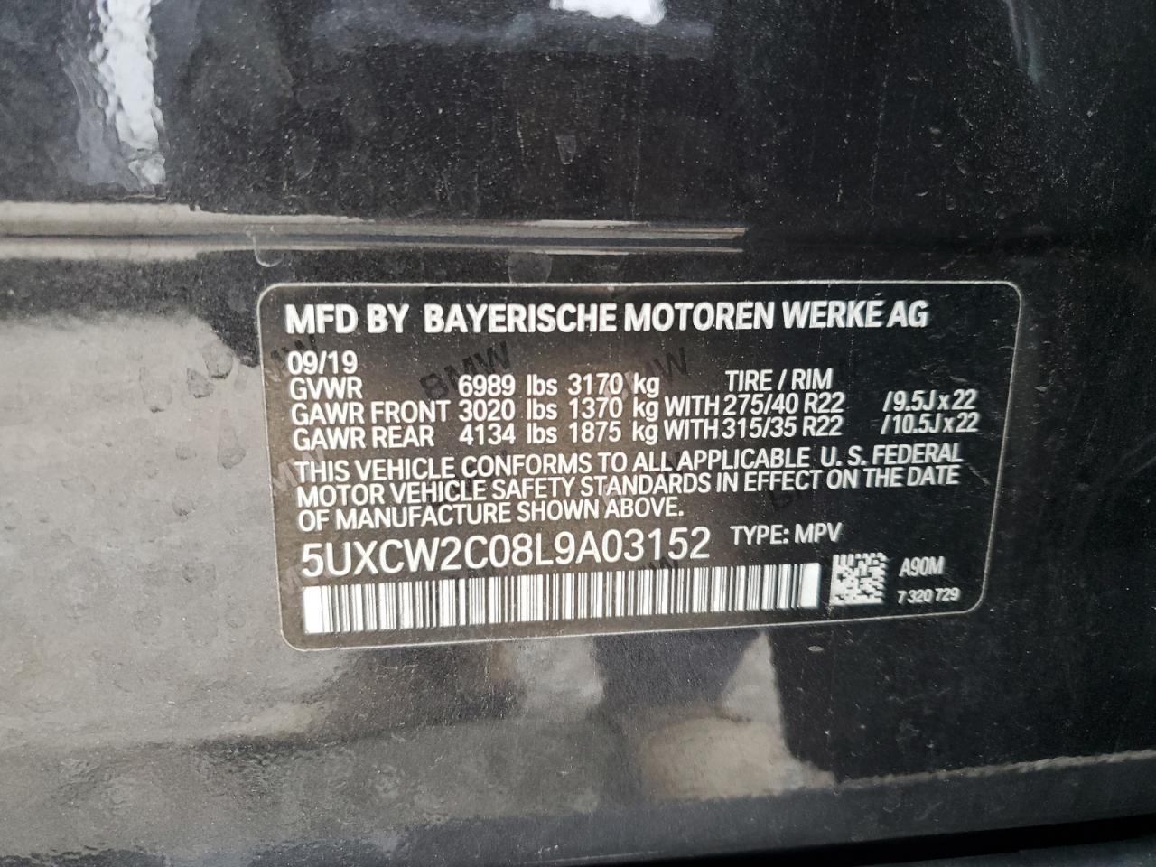 2020 BMW X7 xDrive40I - zdjęcie 13