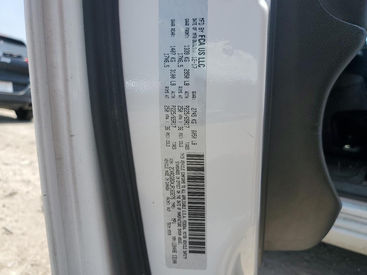 2018 Dodge Grand Caravan Se - zdjęcie 13