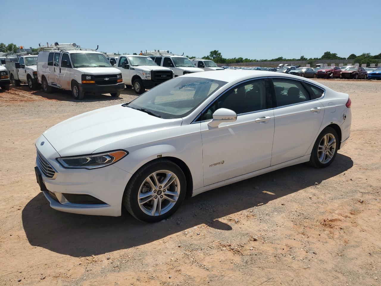 2018 Ford Fusion Se Hybrid - zdjęcie główne