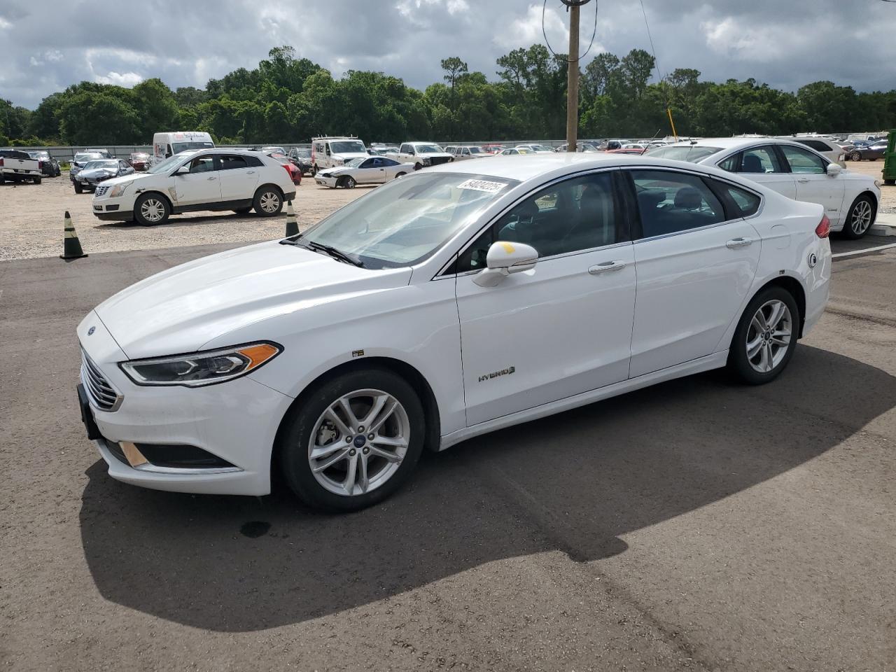 2018 Ford Fusion Se Hybrid - zdjęcie główne