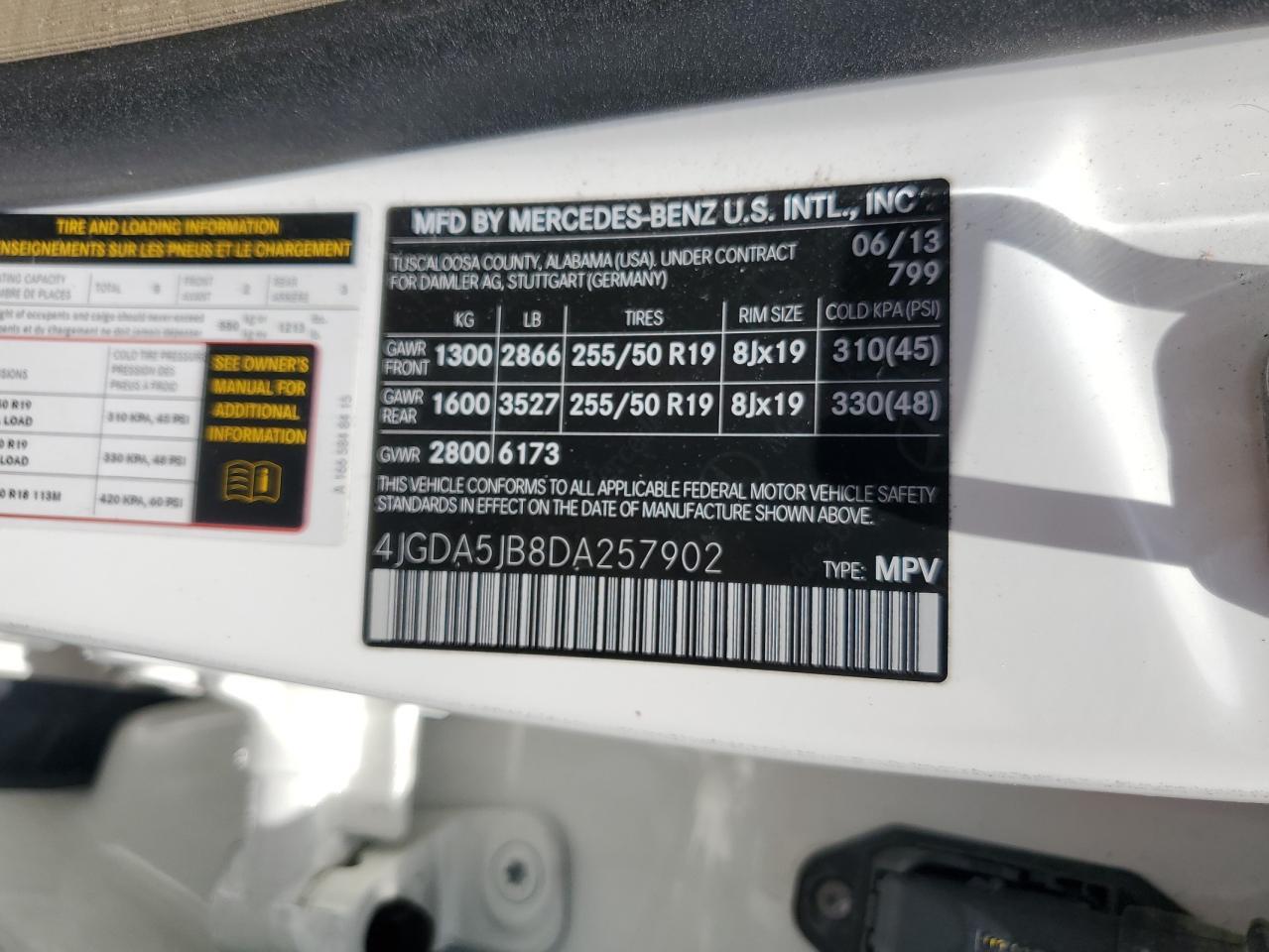 2013 Mercedes-Benz Ml 350 - zdjęcie 13