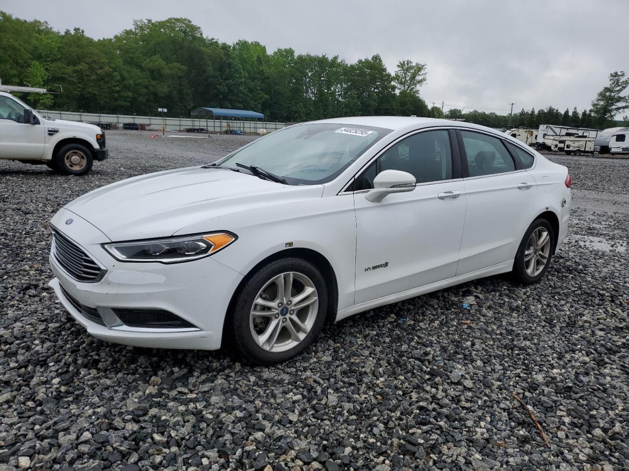 2018 Ford Fusion Se Hybrid - zdjęcie główne