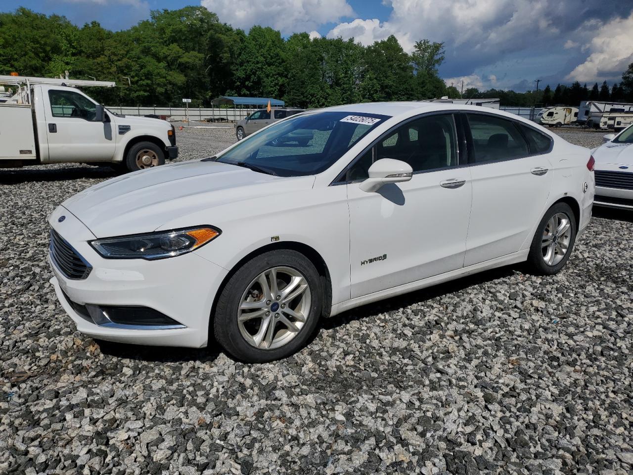 2018 Ford Fusion Se Hybrid - zdjęcie główne