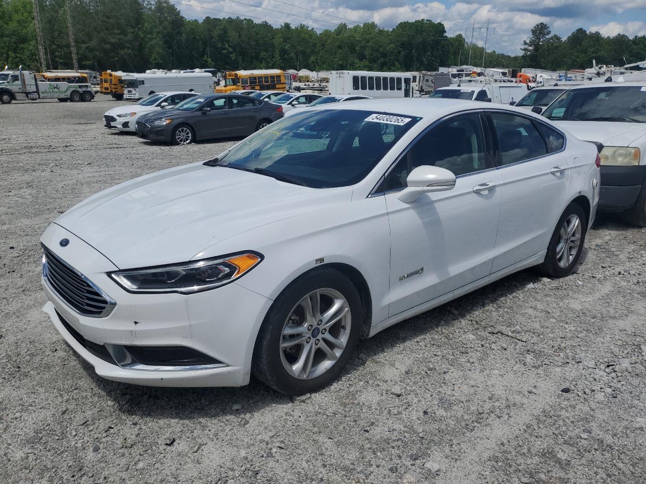2018 Ford Fusion Se Hybrid - zdjęcie główne
