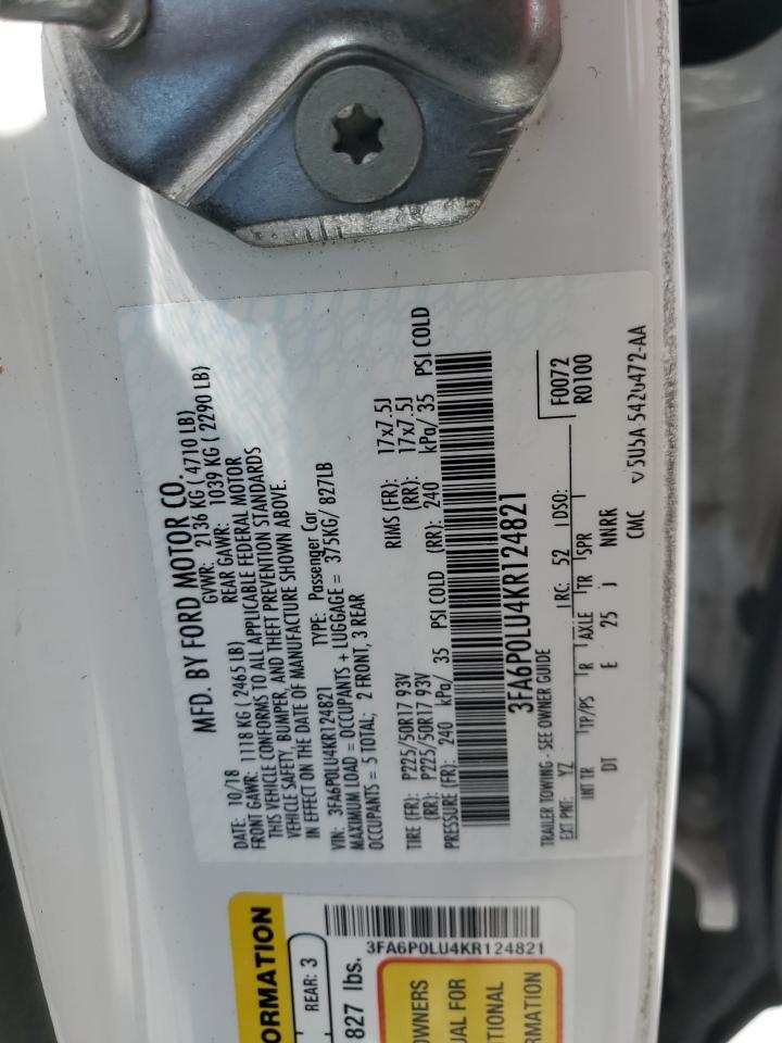 2019 Ford Fusion Se - zdjęcie 12