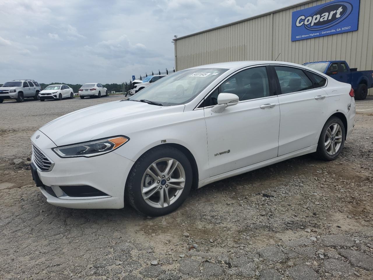 2018 Ford Fusion Se Hybrid - zdjęcie główne