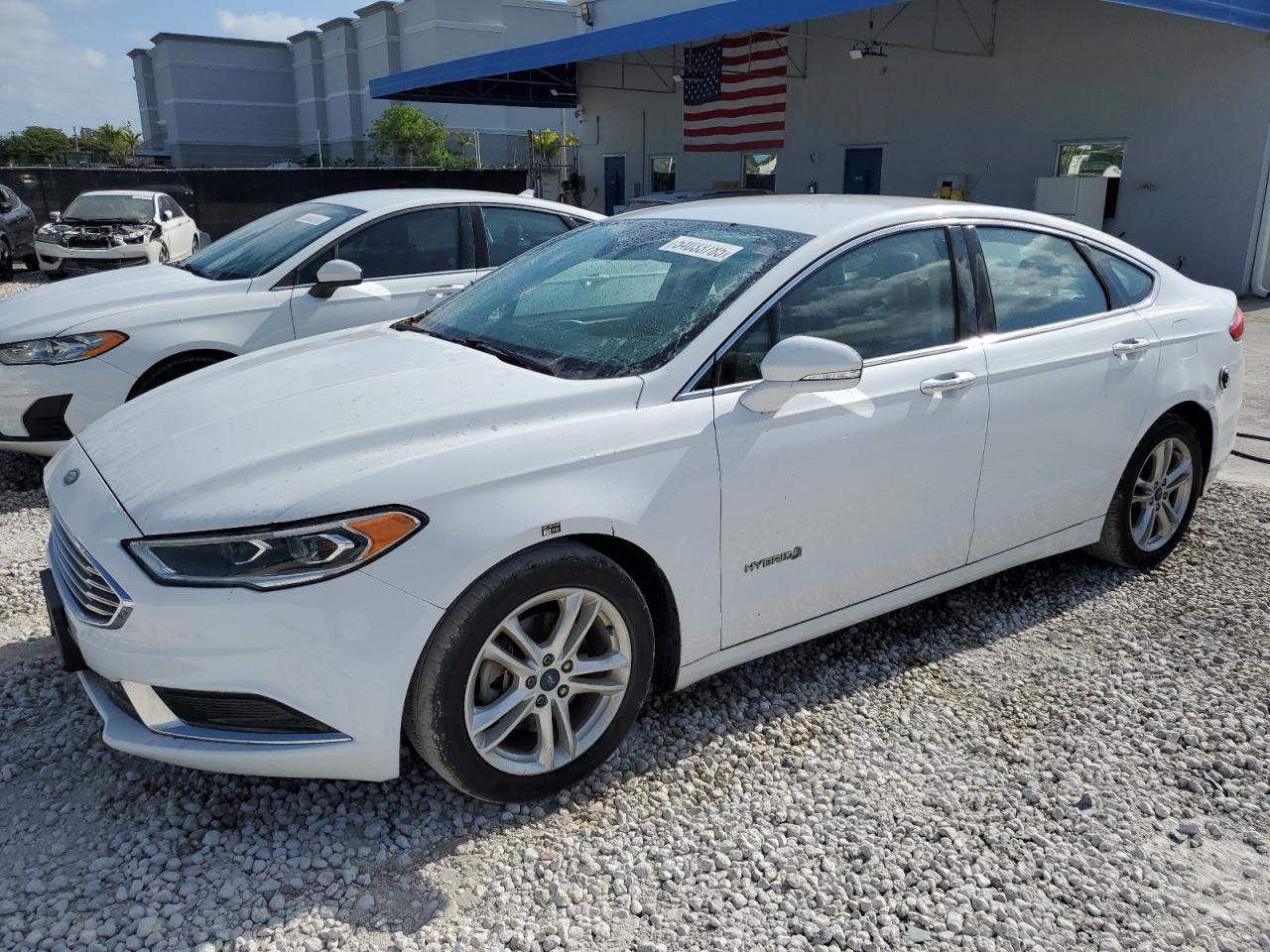 2018 Ford Fusion Se Hybrid - zdjęcie główne
