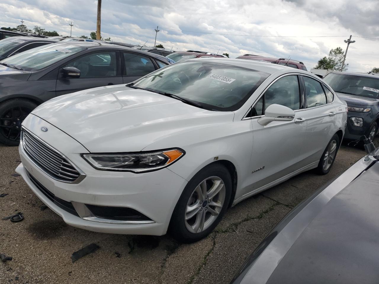 2018 Ford Fusion Se Hybrid - zdjęcie główne