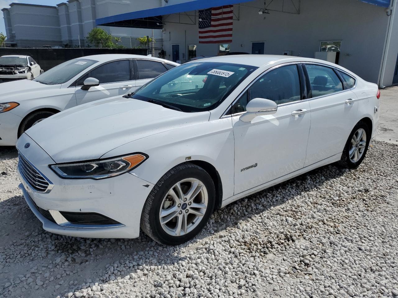 2018 Ford Fusion Se Hybrid - zdjęcie główne
