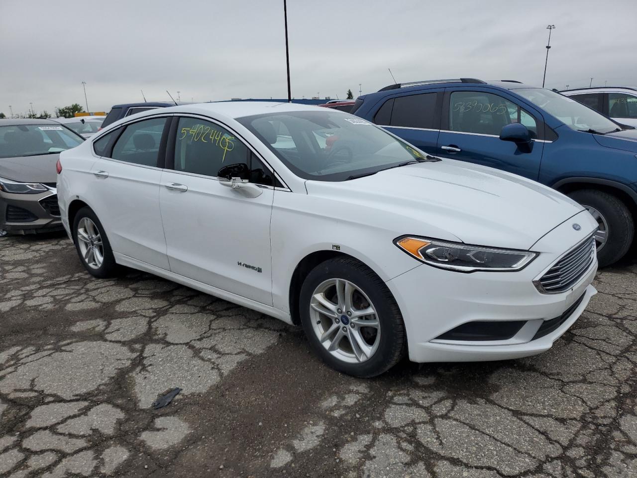 2018 Ford Fusion Se Hybrid - zdjęcie 4