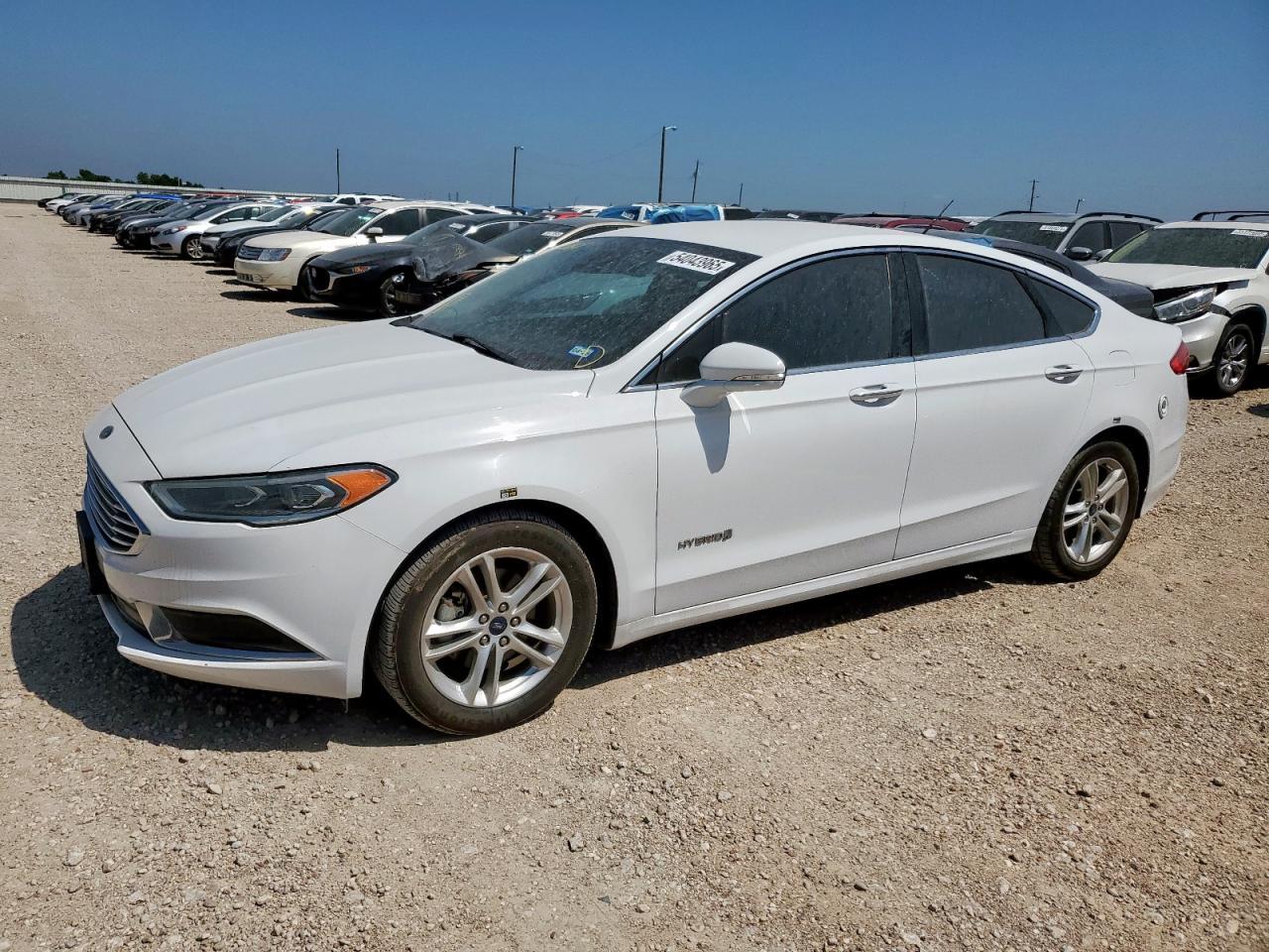 2018 Ford Fusion Se Hybrid - zdjęcie główne