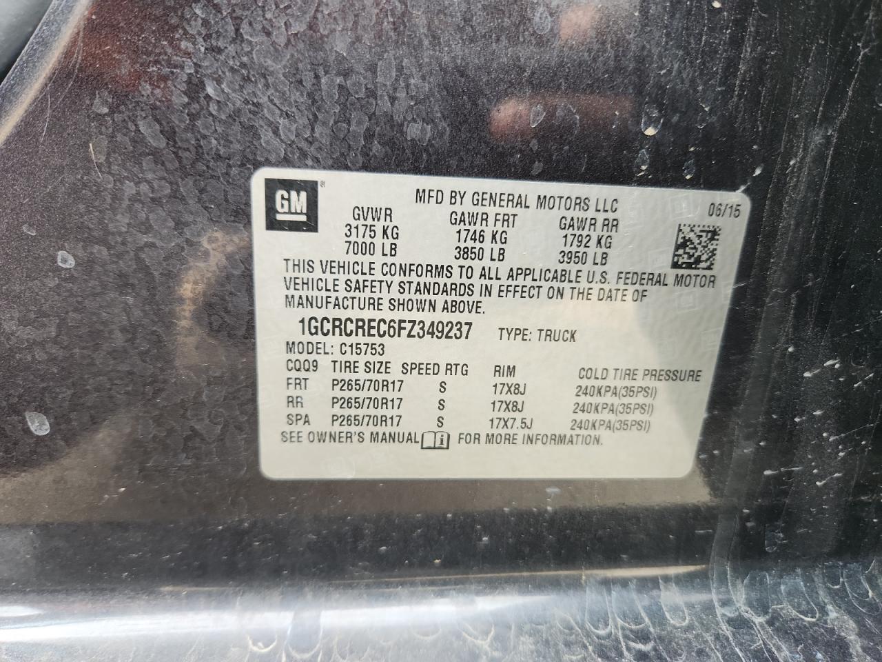 2015 Chevrolet Silverado C1500 Lt - zdjęcie 12