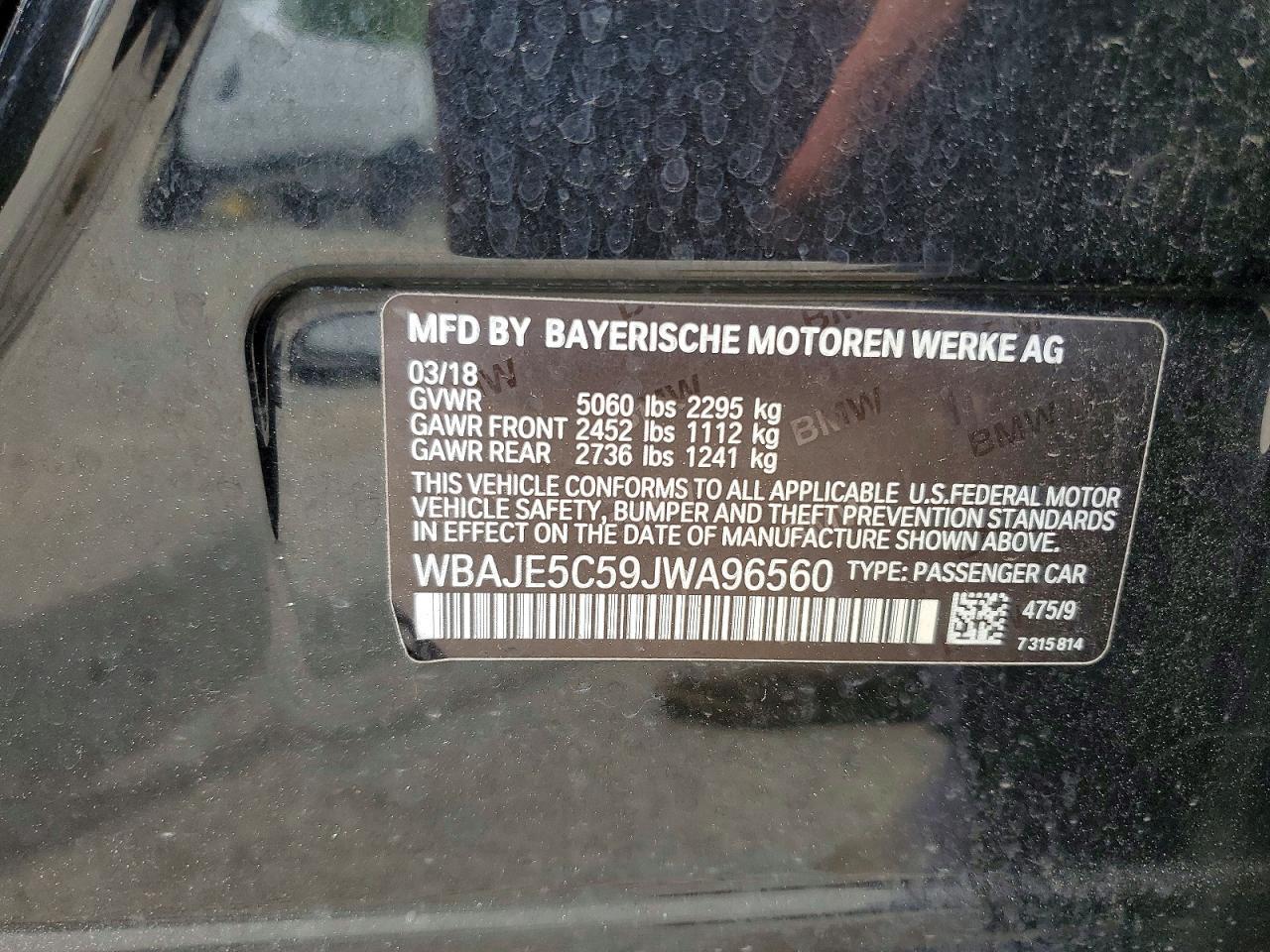 2018 BMW 540 I - zdjęcie 12