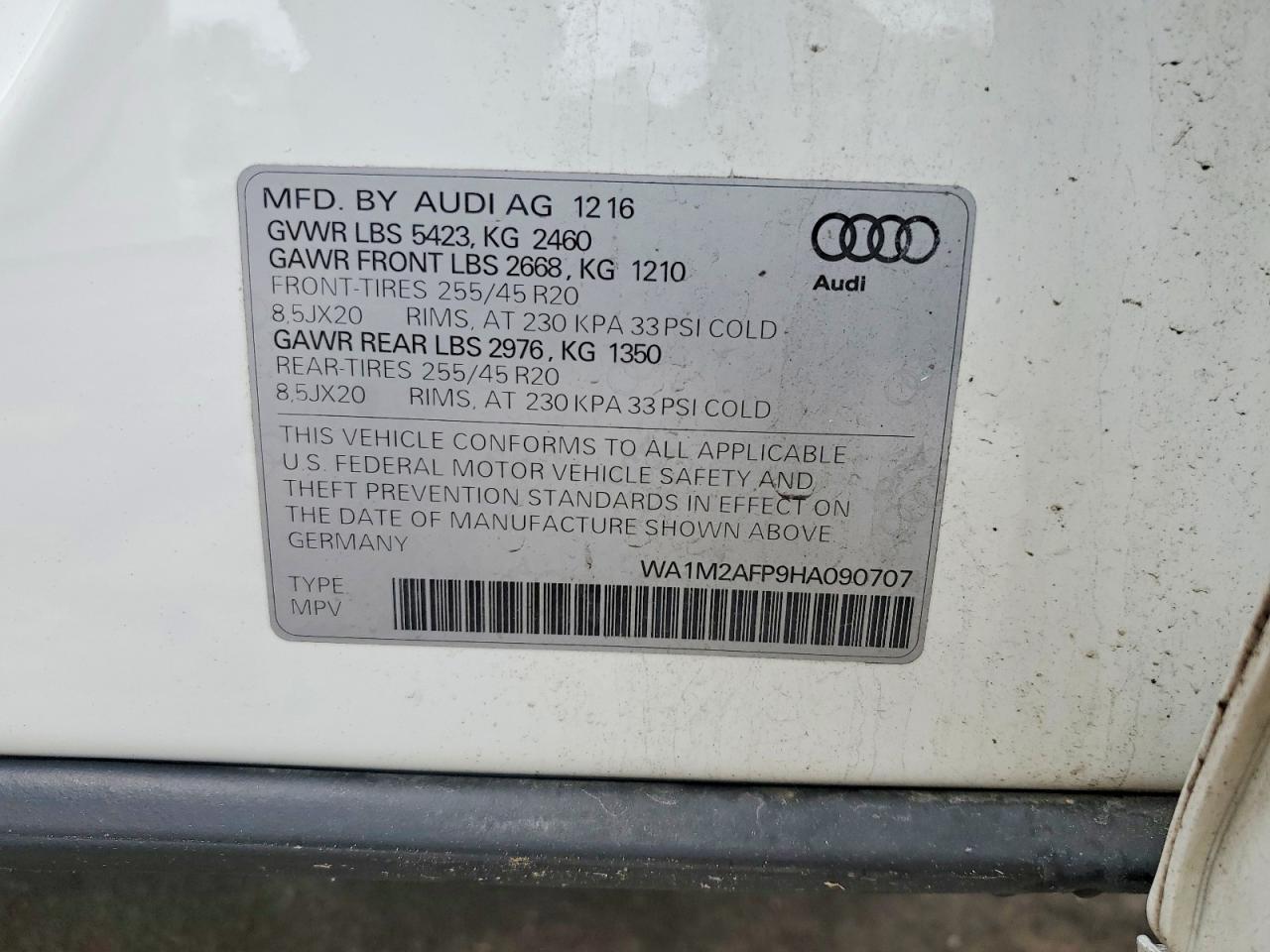 2017 Audi Q5 Premium Plus - zdjęcie 13