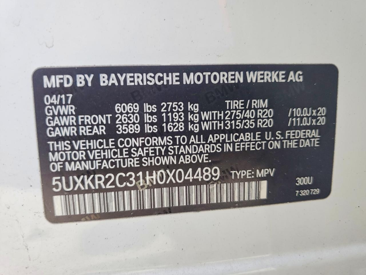 2017 BMW X5 Sdrive35I - zdjęcie 13
