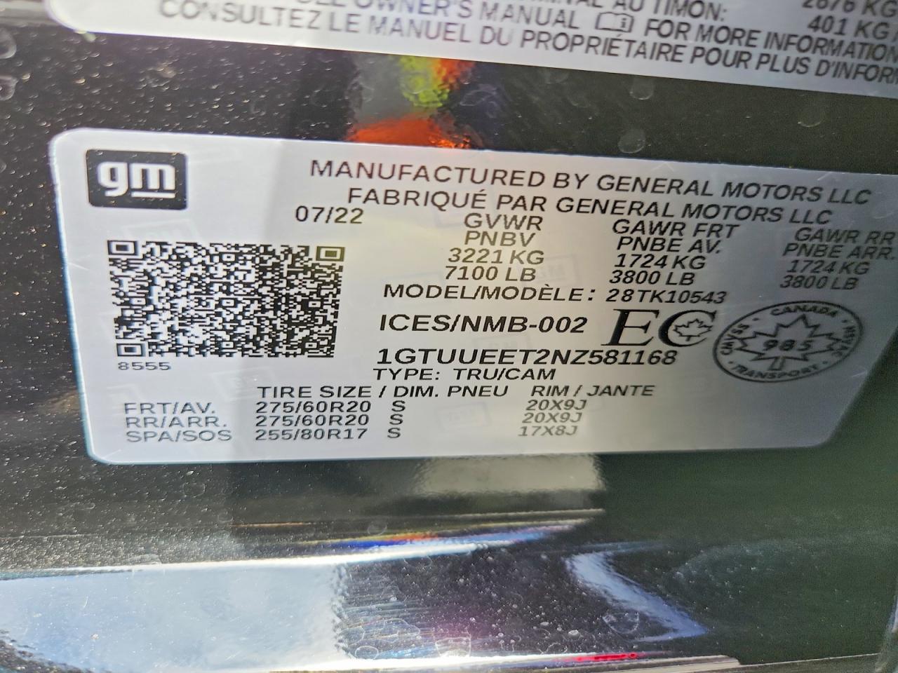 2022 GMC Sierra K1500 At4 - zdjęcie 13