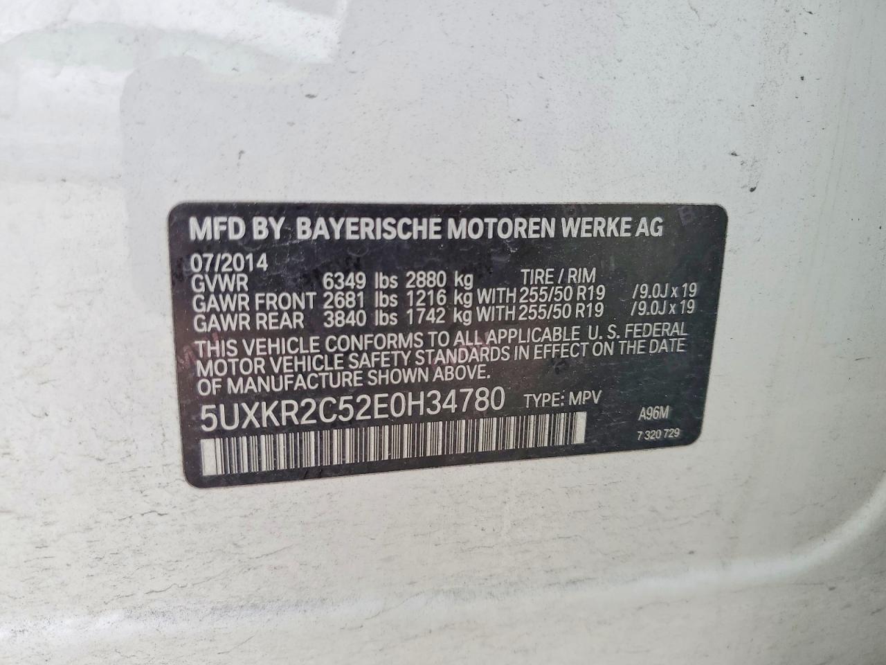 2014 BMW X5 Sdrive35I - zdjęcie 12